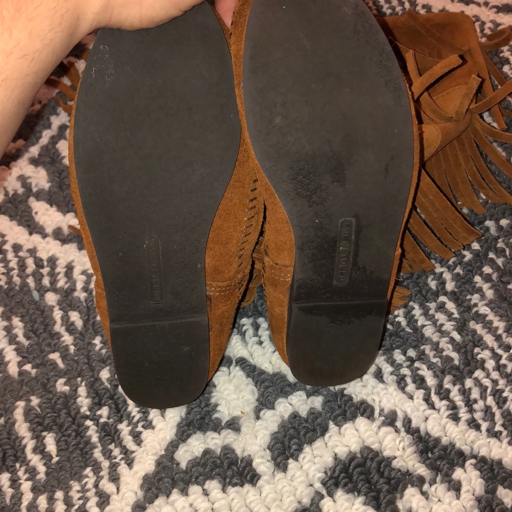 Minnetonka 3 Layer Fringe Boot - image 5
